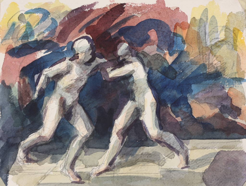 untitled; watercolor, 23 x 31 cm, 2017